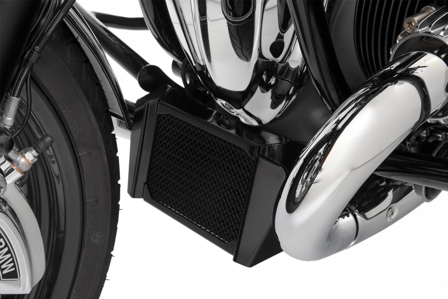 Wunderlich oil cooler shroud with protective function