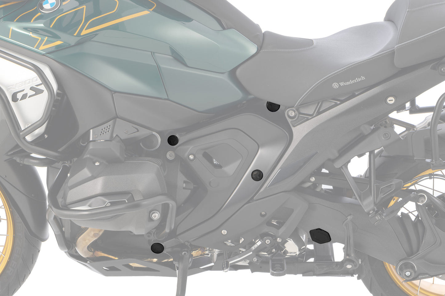 Wunderlich Frame caps 8-piece R 1300 GS (Adventure)