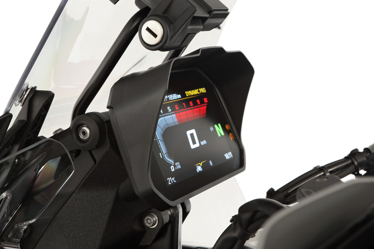 Wunderlich Blendschutz für Cockpit TFT 6,5 Zoll
