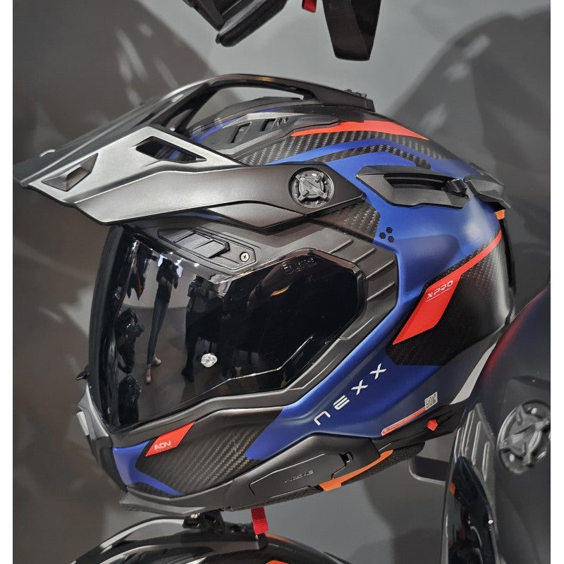 Nexx Helm X.WED3 KEYO BLAU.ROT MT