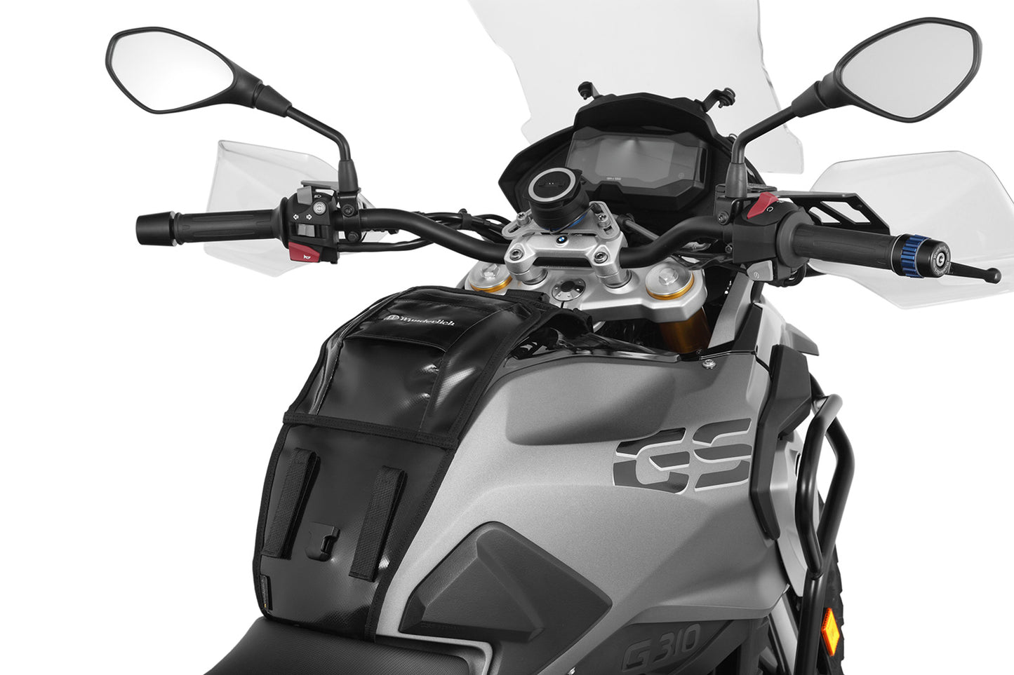 Wunderlich mounting system for ELEPHANT tank bag G 310 GS