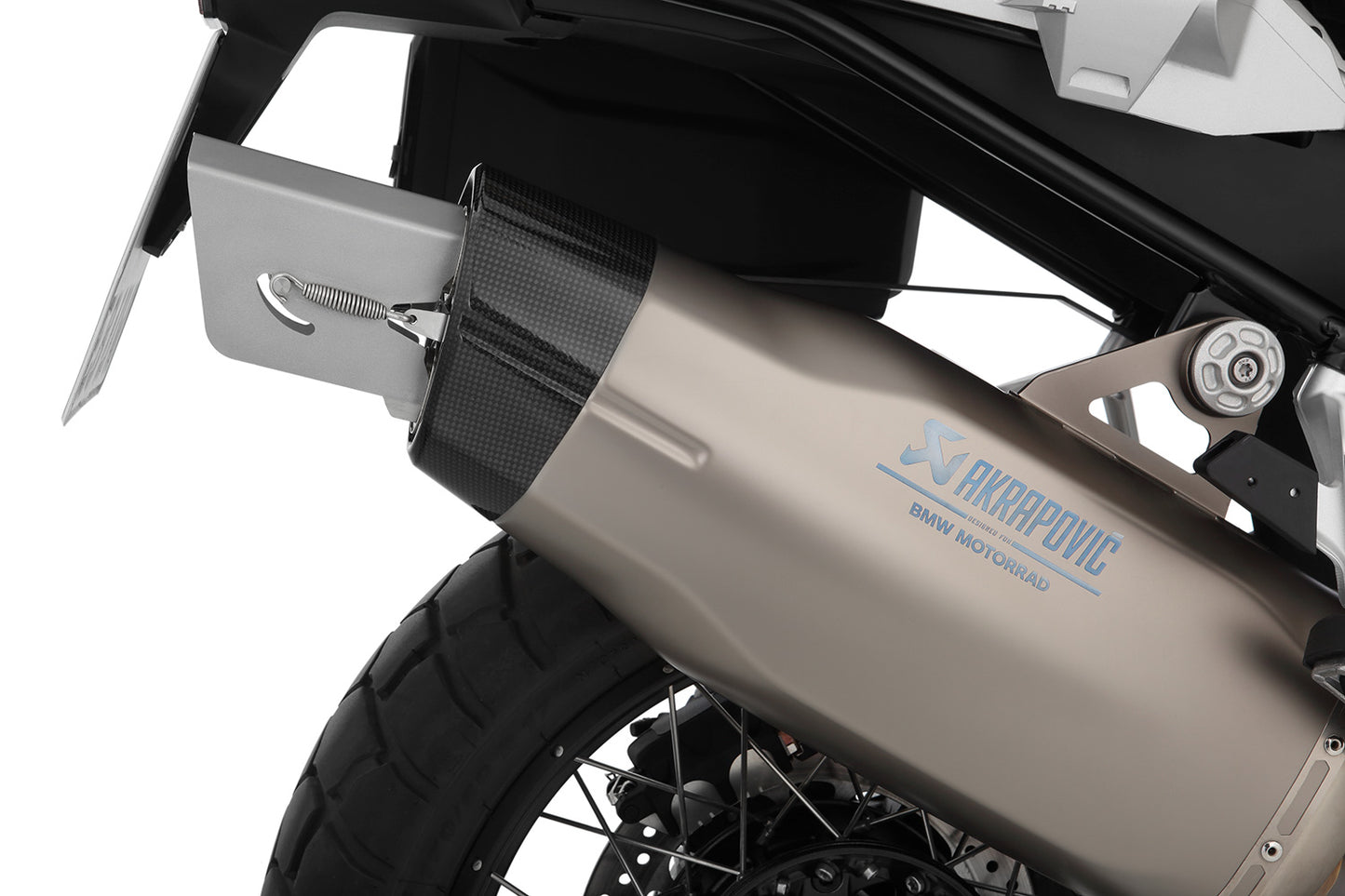Wunderlich GONZZOO exhaust deflector for Akrapovic sports exhaust