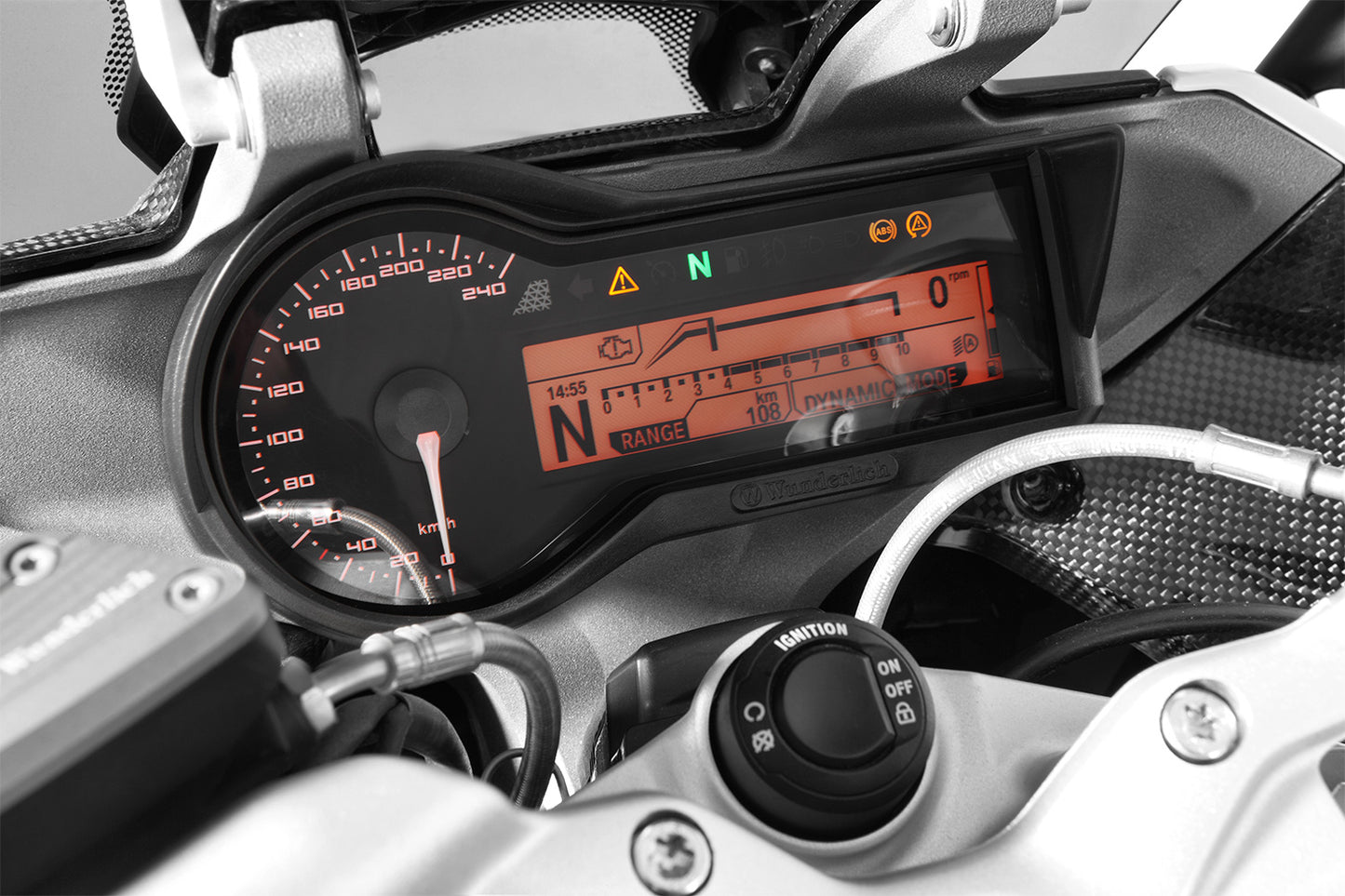 Wunderlich cockpit verblindingsbescherming R 1200 R/RS LC