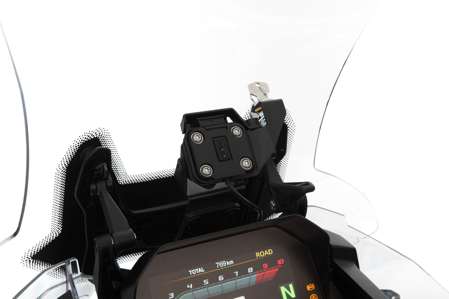 Wunderlich navigation security kit for Garmin Zumo XT