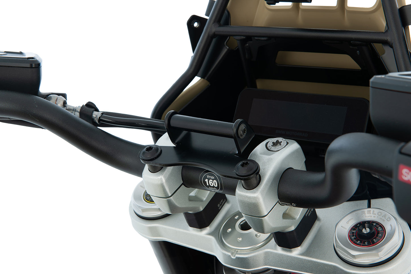 Wunderlich Device/Smartphone Holder 12 mm Round Tube R nineT