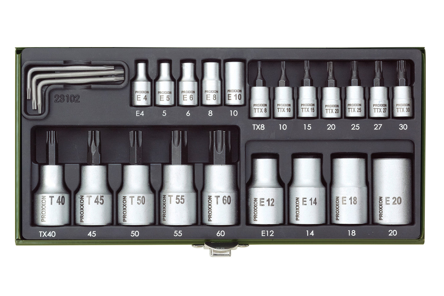 PROXXON Torx-Steckschlüsselsatz 23-teilig