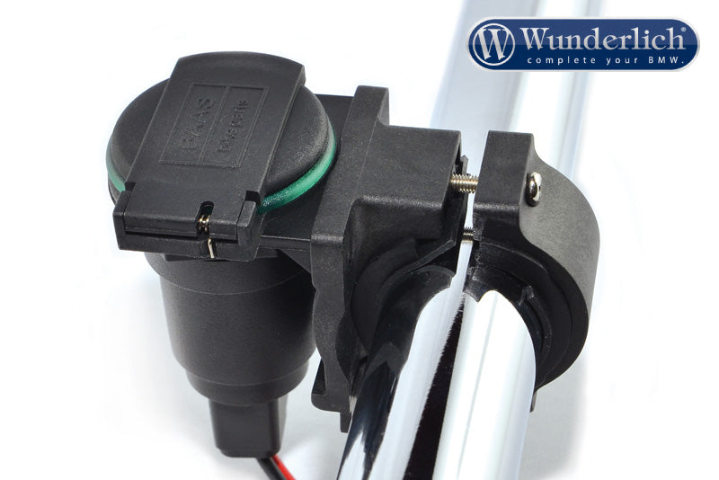 Holder cigarette lighter plug handle bar assembly