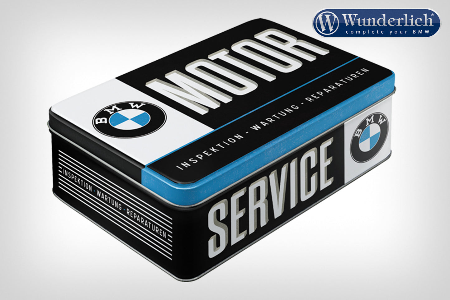 BMW Service opbergpot plat - Nostalgische Kunst