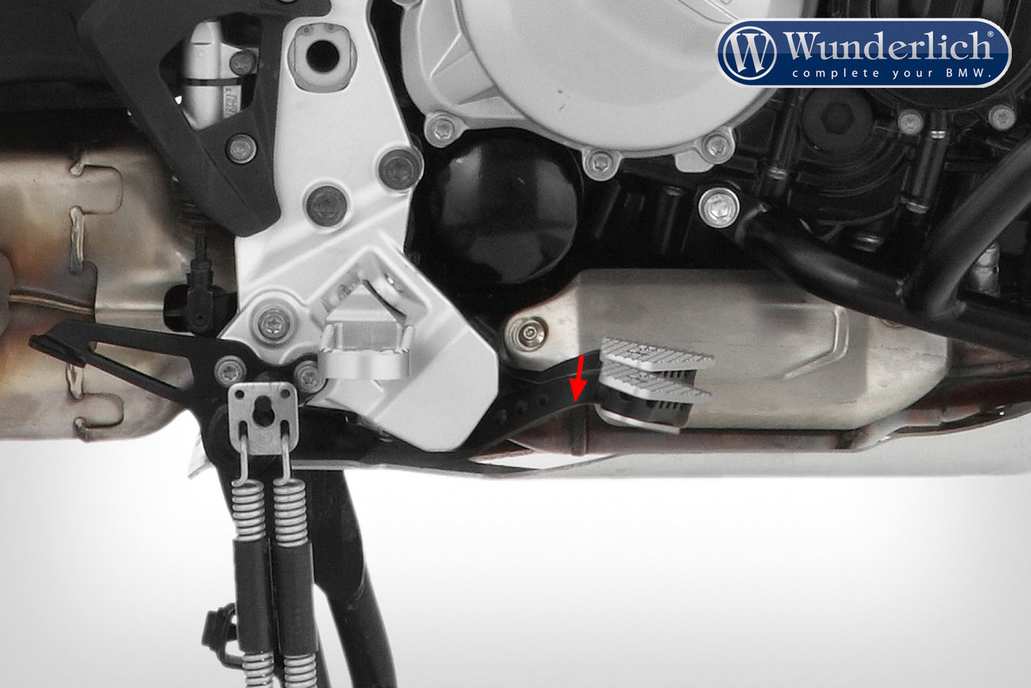 Wunderlich foot brake lever lowering kit