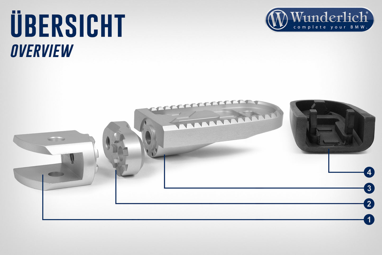Wunderlich Vario joint passenger (pair)
