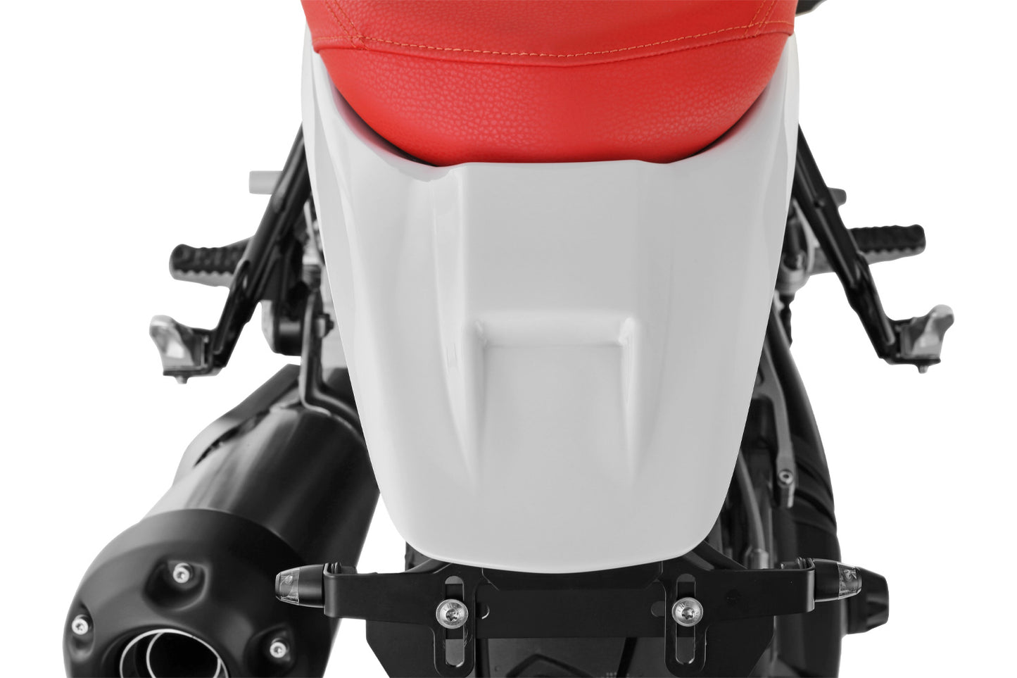 Wunderlich "Enduro" staartconversie zonder achterlicht