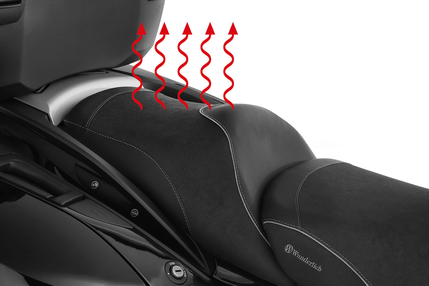 Wunderlich Passenger Seat AKTIVKOMFORT seat heating & gel insert