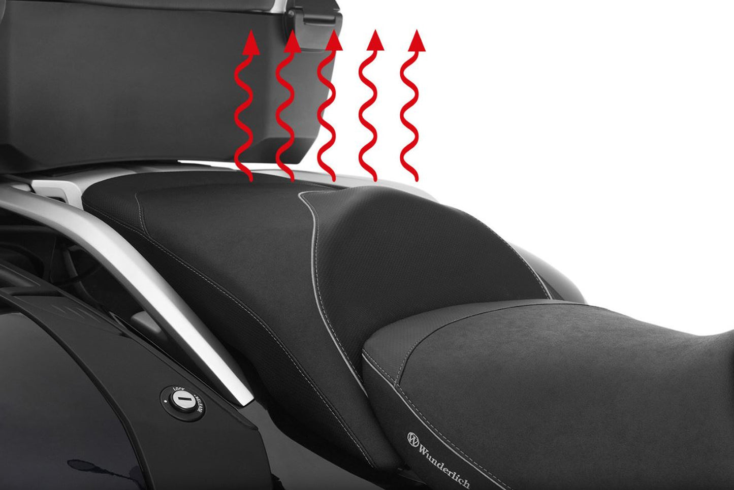 Wunderlich Passenger Seat AKTIVKOMFORT seat heating & gel insert