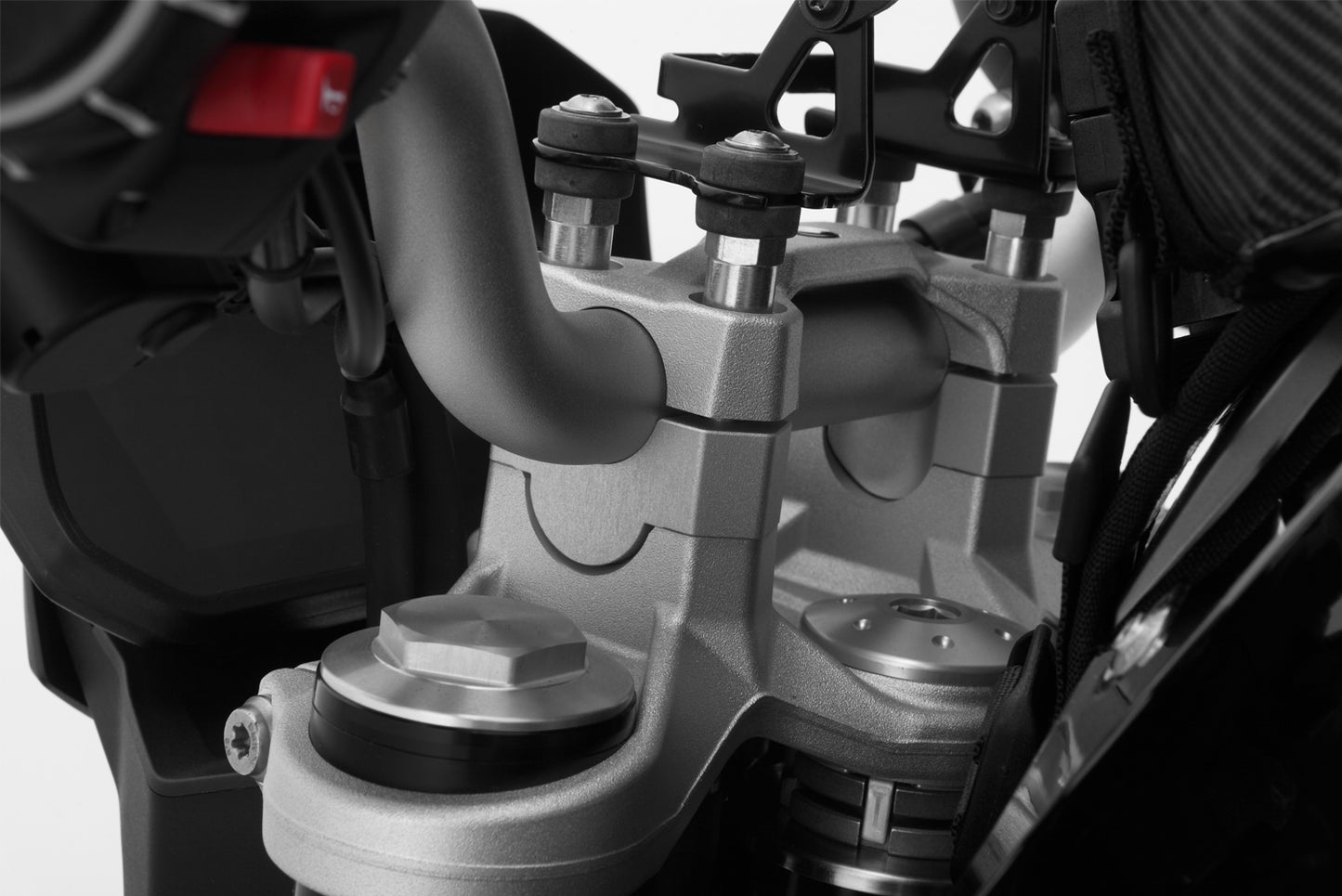 Wunderlich Speciale schroeven voor 25mm stuurverhoger met navigatie