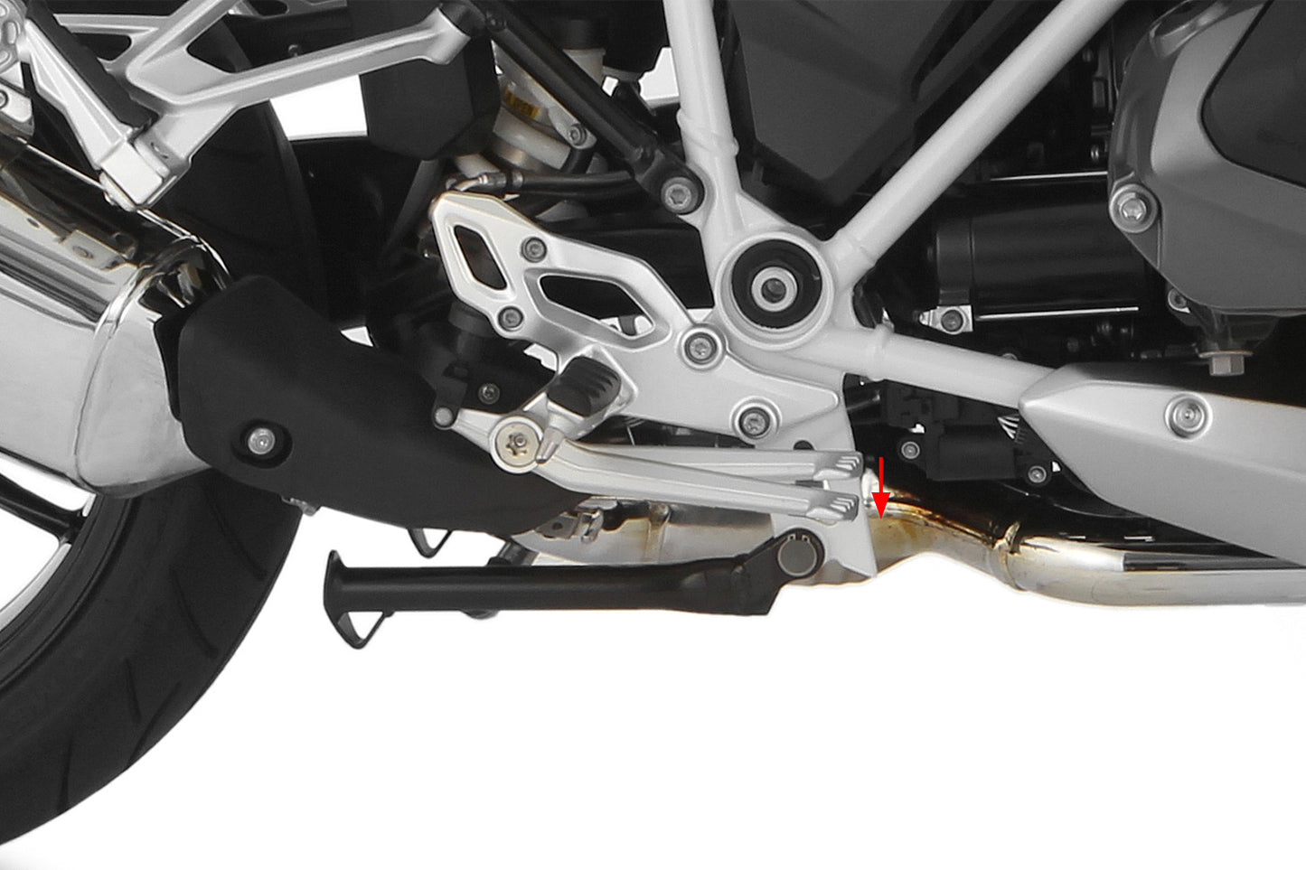 Wunderlich foot brake lever lowering kit