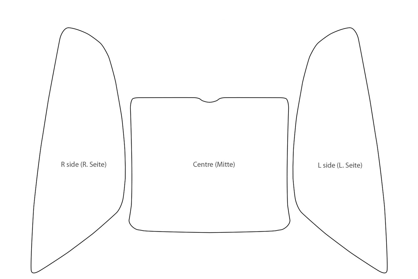 Topcase beschermfolie S 1000 XR