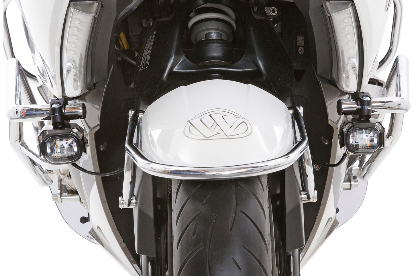 LED additional headlight for bracket / tube mounting