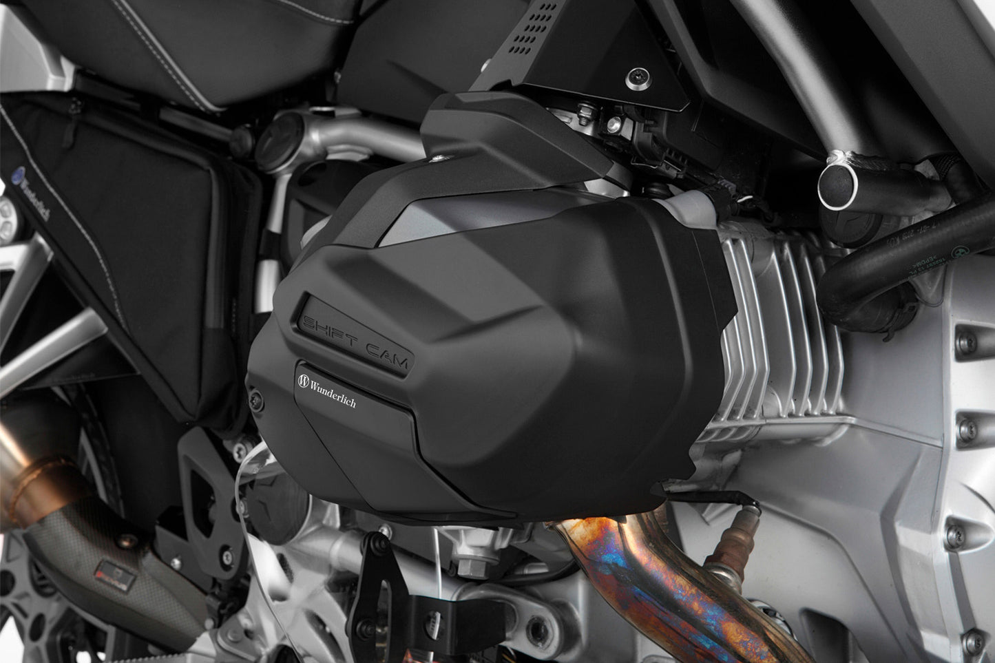 Wunderlich Valve cover & cylinder protectors EXTREME Black Edition