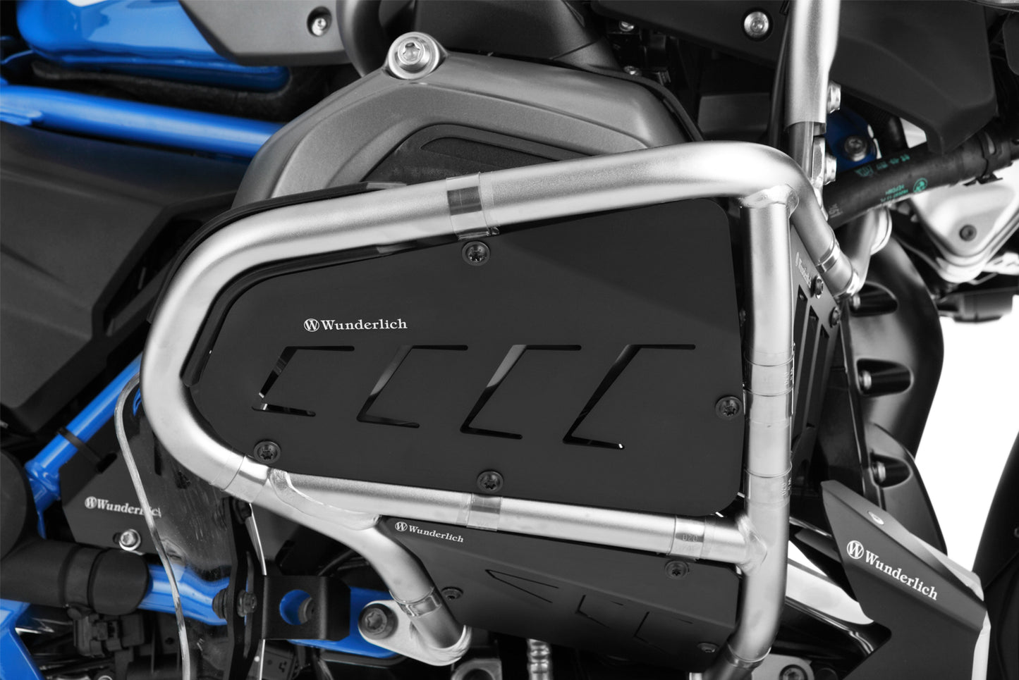 Wunderlich Rock Guard Set voor originele BMW motorbeschermbeugels.