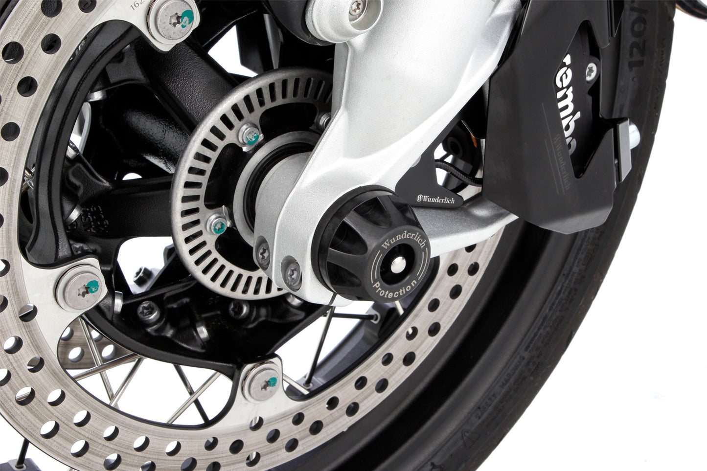 Wunderlich Axle protection pads DOUBLESHOCK R 12
