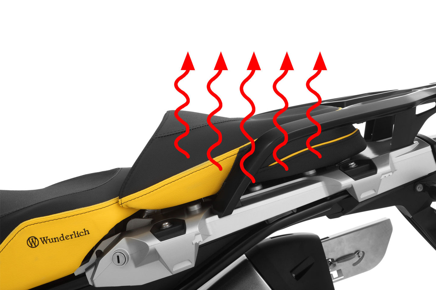 Wunderlich Passagiersstoel AKTIVKOMFORT met aftermarket stoelverwarming