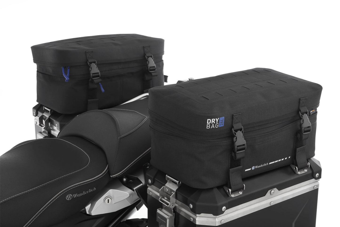 Wunderlich case top bags black ELEPHANT DRYBAG