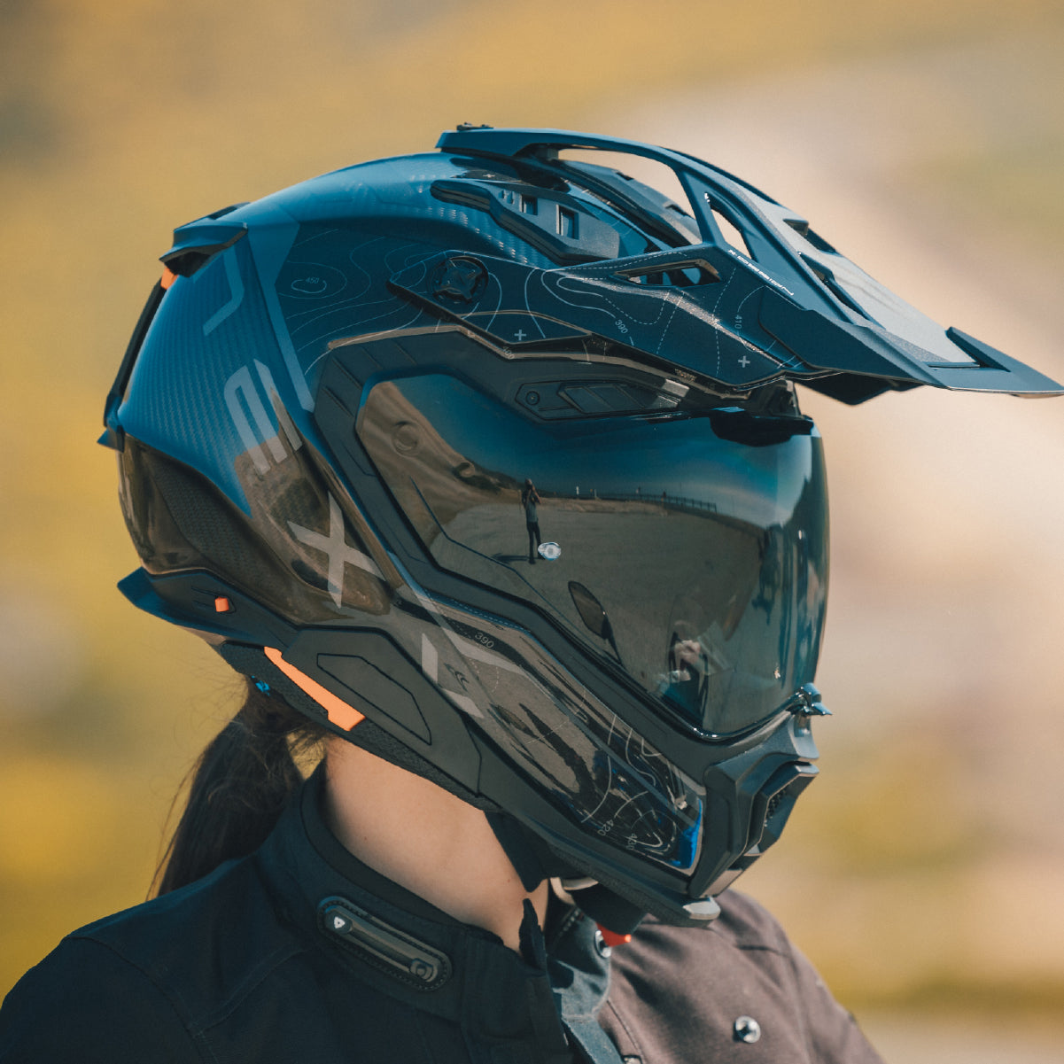 NEXX Helm X.WED3 FURKA CARBON SCHWARZ.GRAU