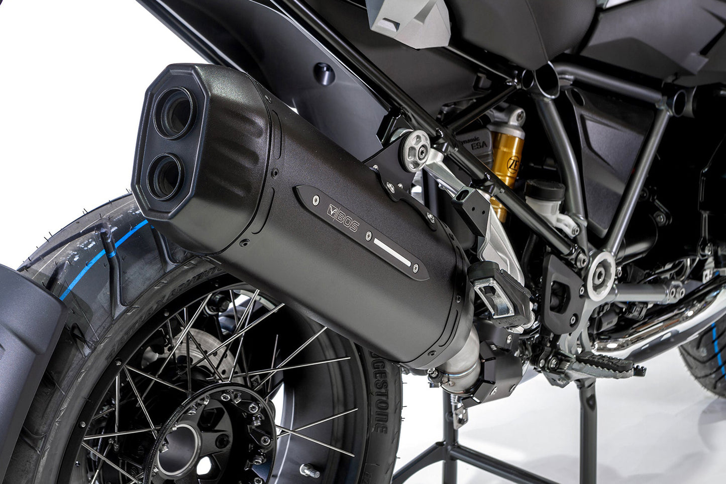 BOS Slip-On Geluiddemper R 1250 GS + Adventure Desert Fox