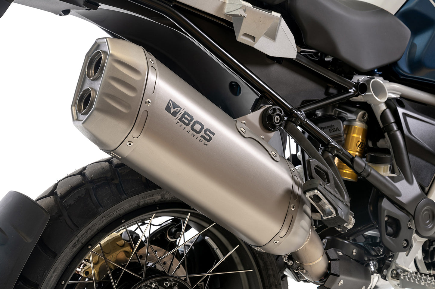 BOS Slip-On Silencer R 1250 GS + Adventure Desert Fox