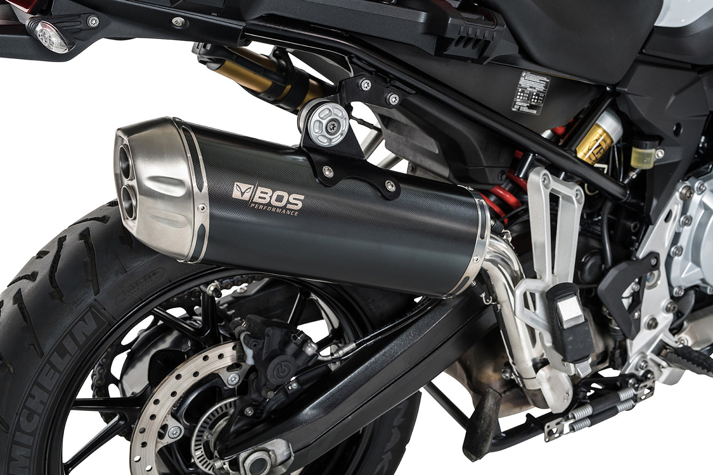 BOS Slip-On Schalldämpfer F 750/850 GS + Adv Dune Fox (EURO 4)