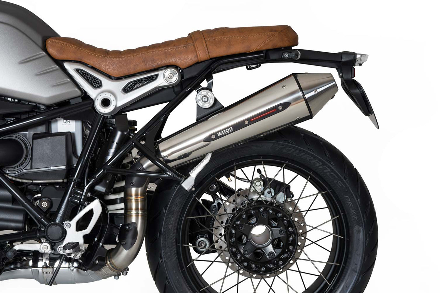 BOS Slip-On Schalldämpfer Scrambler Taper (EURO 4) R nineT Scrambler