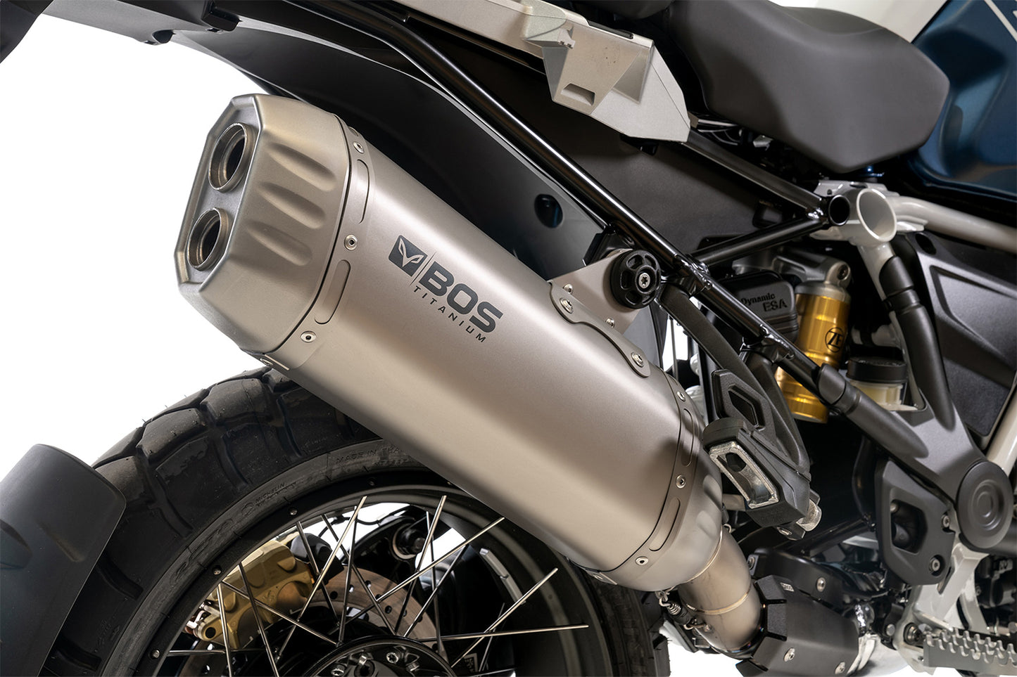 Slip-On Silencer R 1200 GS LC + Adventure BOS Desert Fox
