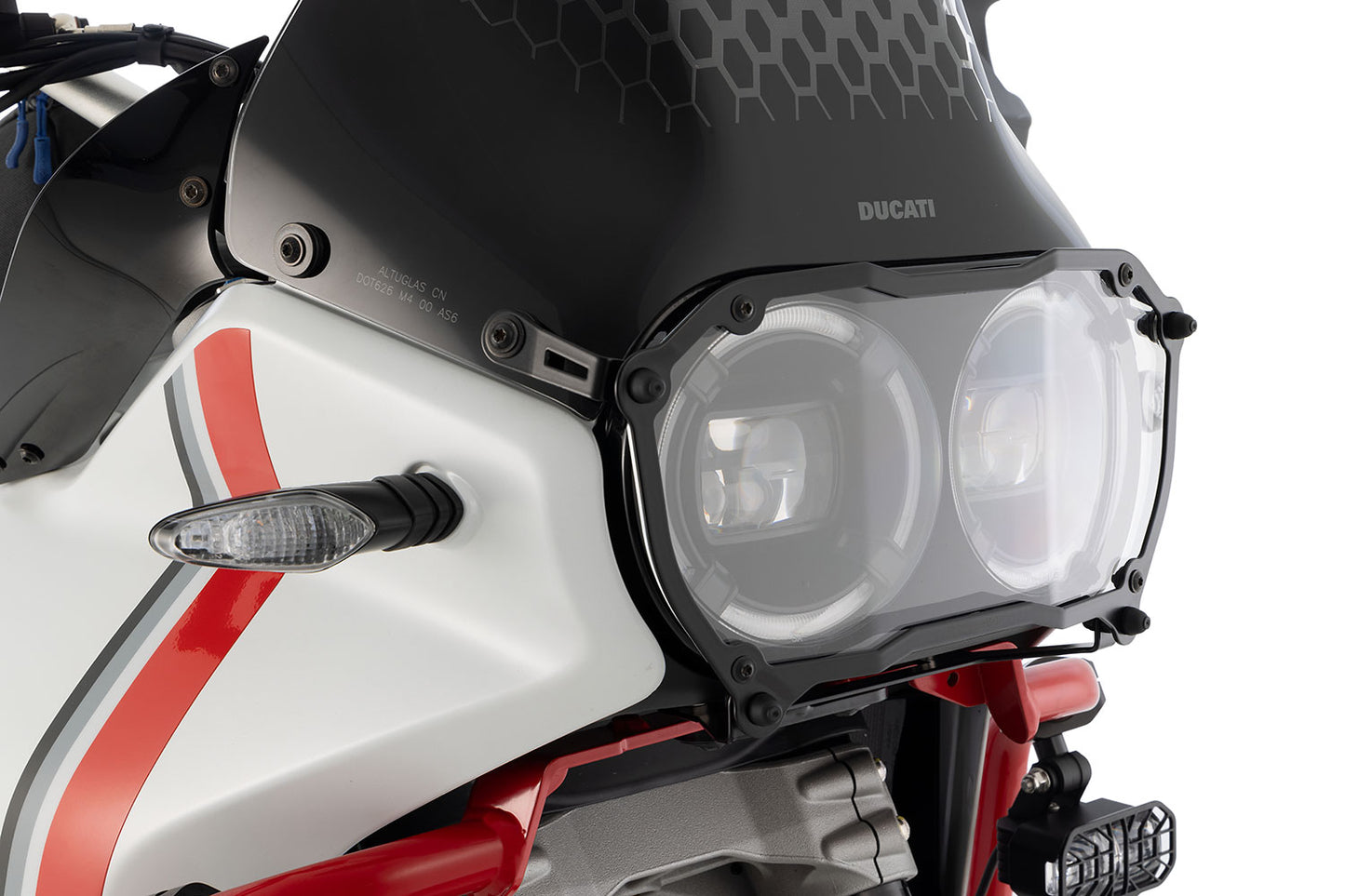 Wunderlich Removable headlight protection "CLEAR" DesertX (Rally)