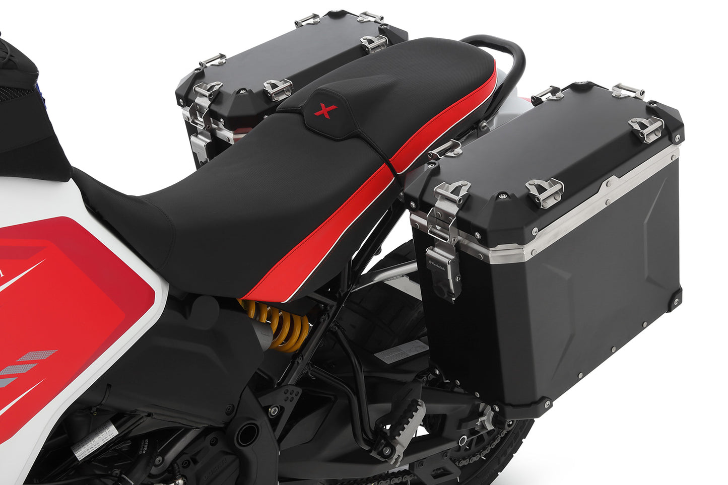 Wunderlich kofferset EXTREME - slank - zonder slotcilinder