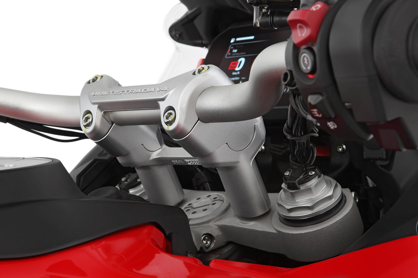 Wunderlich ERGO+ handlebar riser Multistrada V4