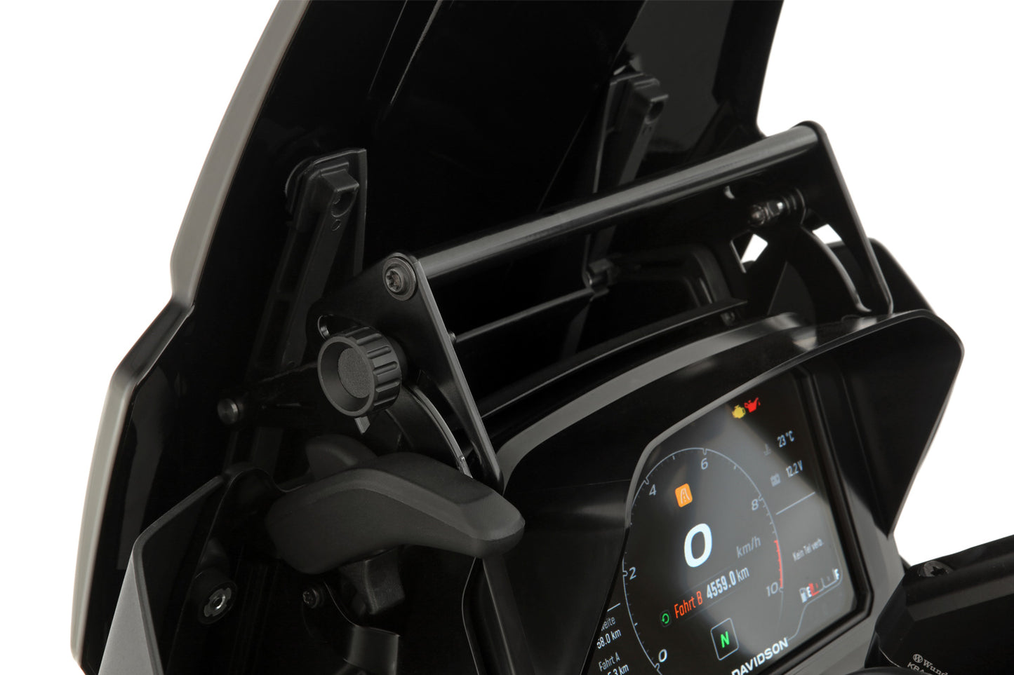 Bundle of windshield reinforcements & device holder