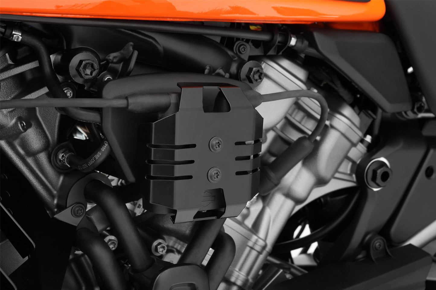 Wunderlich protective cover for ignition coil - black