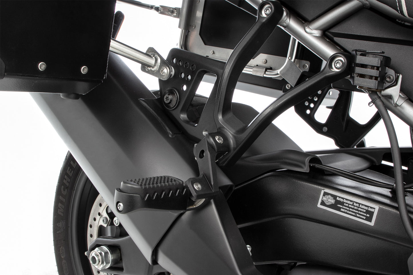 Wunderlich passenger footrest lowering