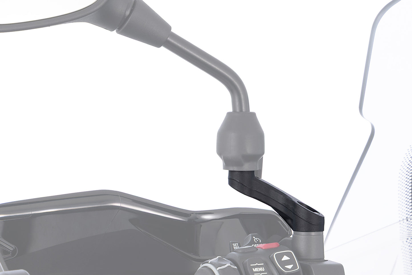 Wunderlich Mirror Adapter up + wide Pan America