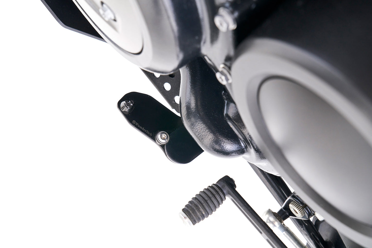 Wunderlich fold-out aid for side stand