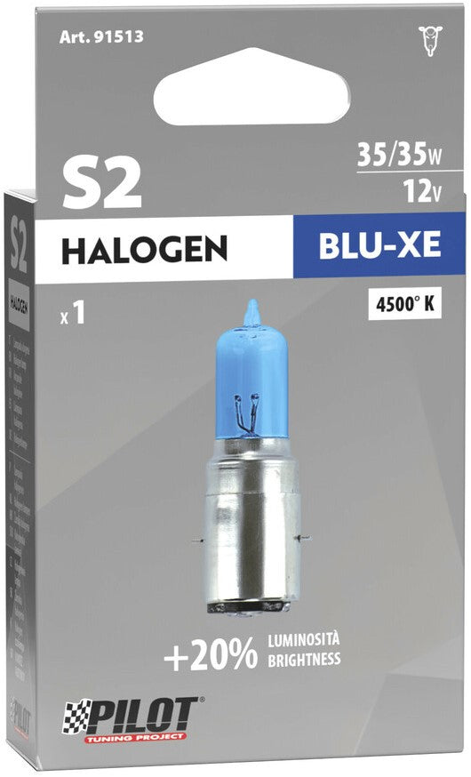 "BA20D BLUE-XENONLAMP 12V 35/55W";;72"