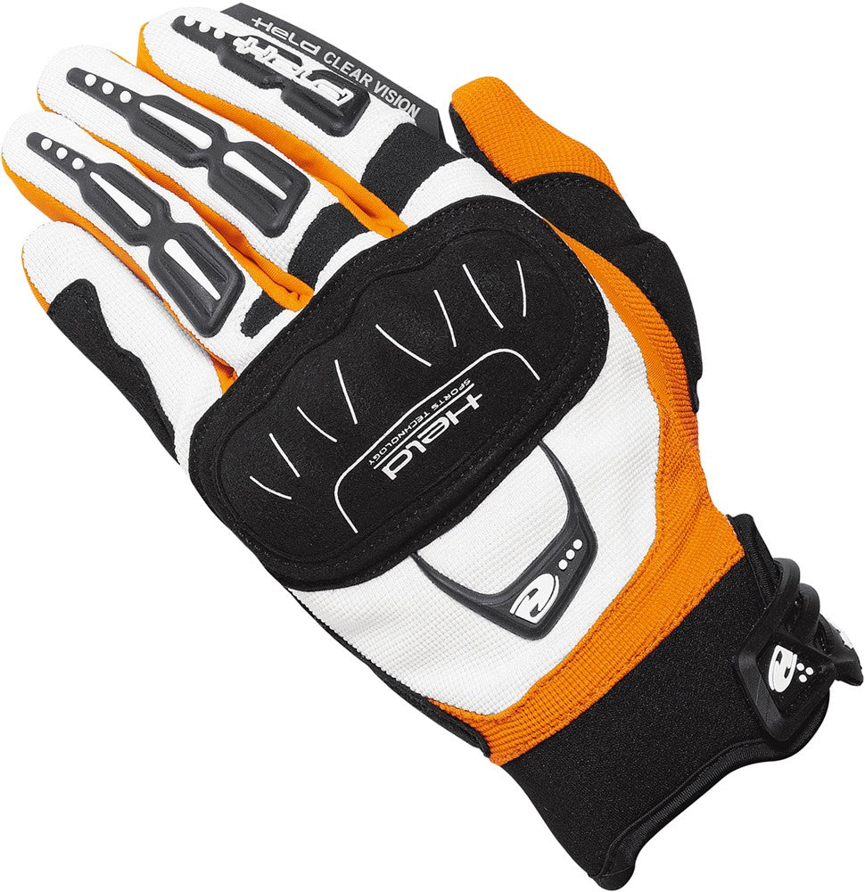 BACKFLIP ADVENTUREGLOVES WHITE-ORANGE