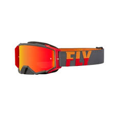 Fly MX-Brille Zone PRO Rot (verspiegelte Linse)