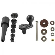 RAM CYCLE STEM BASE W/ 1" DIA BALL