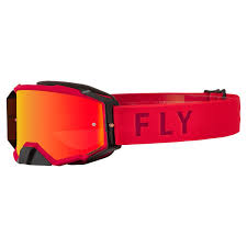 Fly MX-Goggle Zone PRO Rood (Spiegellens)