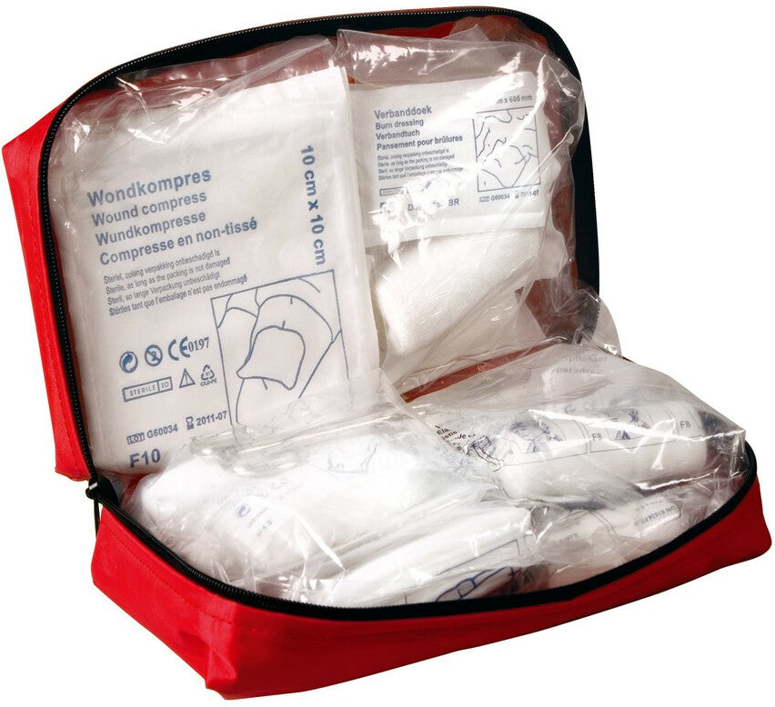 FIRST AID KIT FOR MOTORCYCLIST AND CYCLIST - DIN 13167