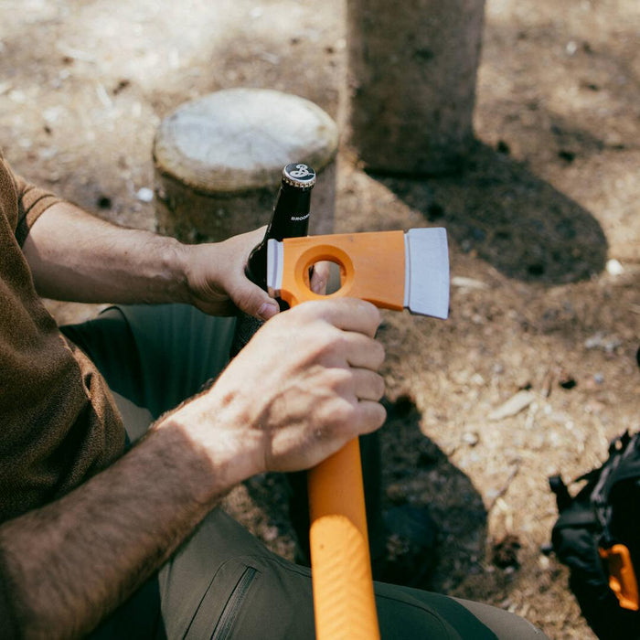 Fiskar axe camping