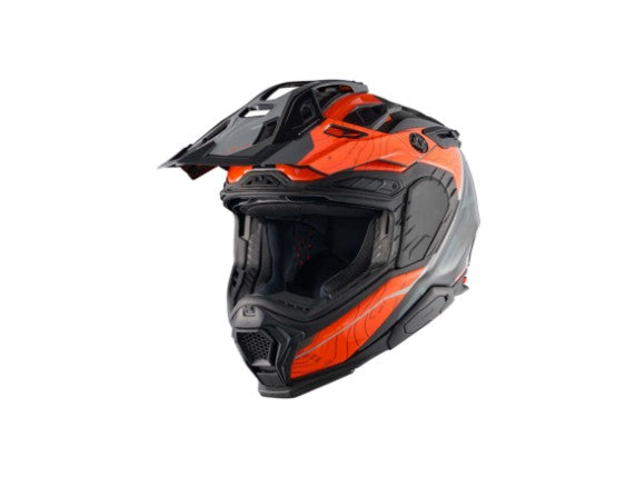 NEXX Helm X.WED3 FURKA CARBON ORANGE.GRAU