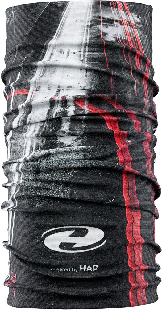 HAD TUBE WARM Halstuch BLACK-WHITE-RED