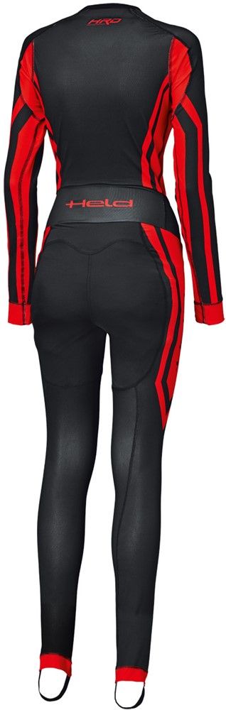 Held Race Skin Pro 1pc underall black-red (Dames)